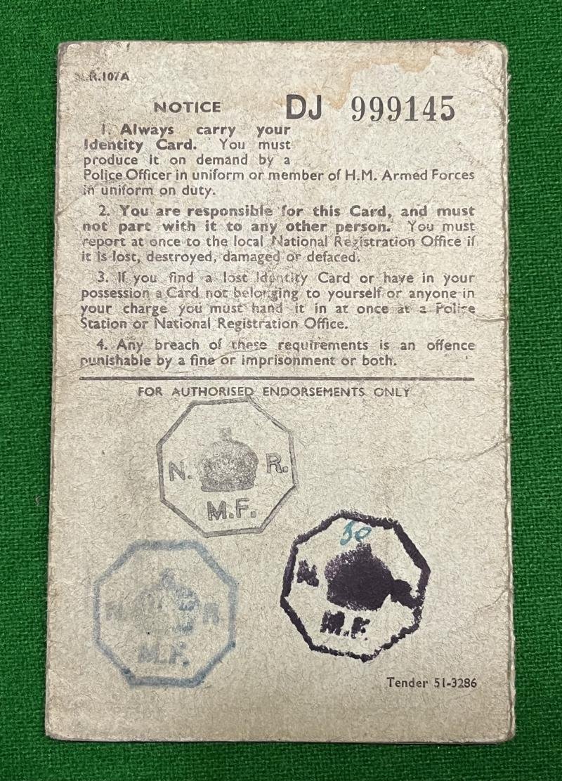 National Identity Card with Endorsement - Warden. — image 4