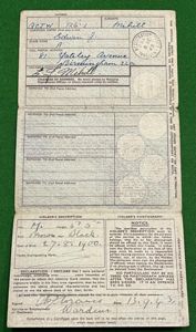 National Identity Card with Endorsement - Warden.