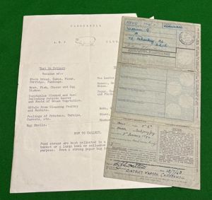 National Identity Card with Endorsement - Post Warden.