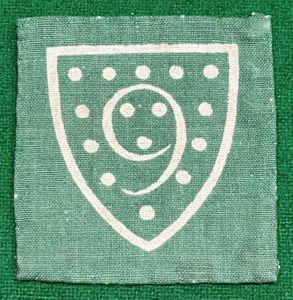 9th Cornwall Battalion Home Guard cloth badge.