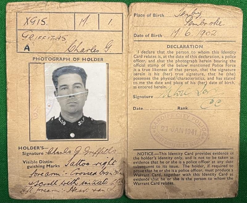 National Identity Card with Endorsement - Police. — image 2