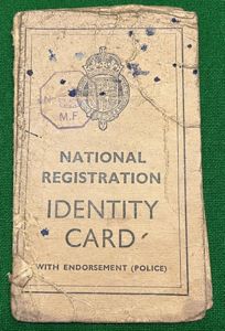 National Identity Card with Endorsement - Police.