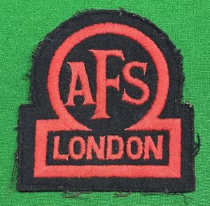 AFS London breast badge.