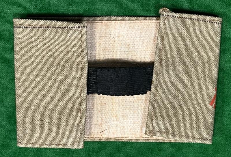 Lindsey CC Air Raid Wefare Armband. — image 2