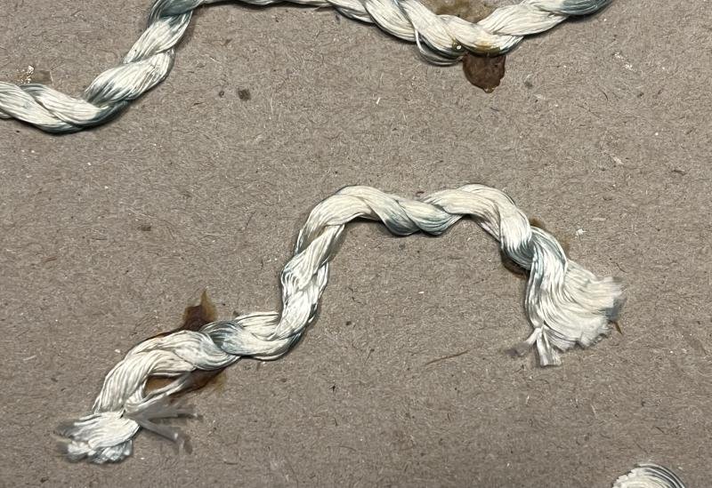 German Parachute Mine Cord souvenirs. — image 2