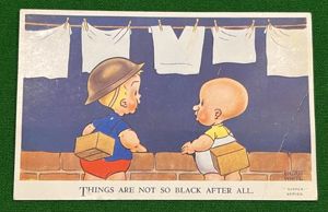 Comic postcard - Blackout.