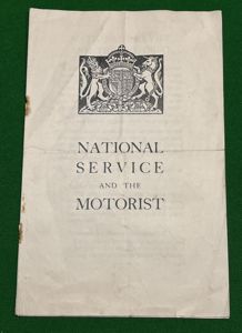 National Service for the Motorist.