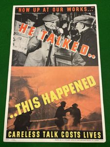 Careless Talk poster.