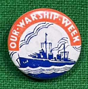 Warship Week Badge.