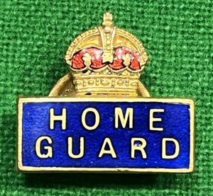 Home Guard lapel badge.