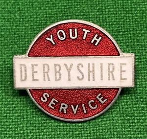 Derbyshire Youth Service lapel badge.