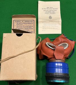 Small Child's ' Mickey Mouse ' Respirator.