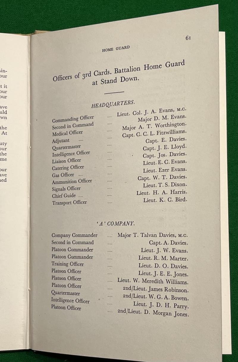 Home Guard history - 3rd Cards HG. — image 3