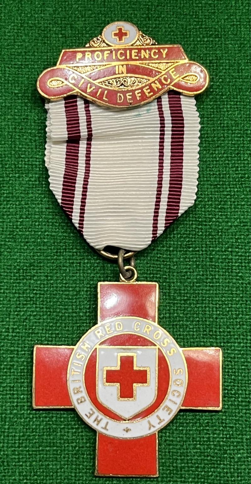 British Red Cross Medal for Proficiency in Civil Defence. — image 2