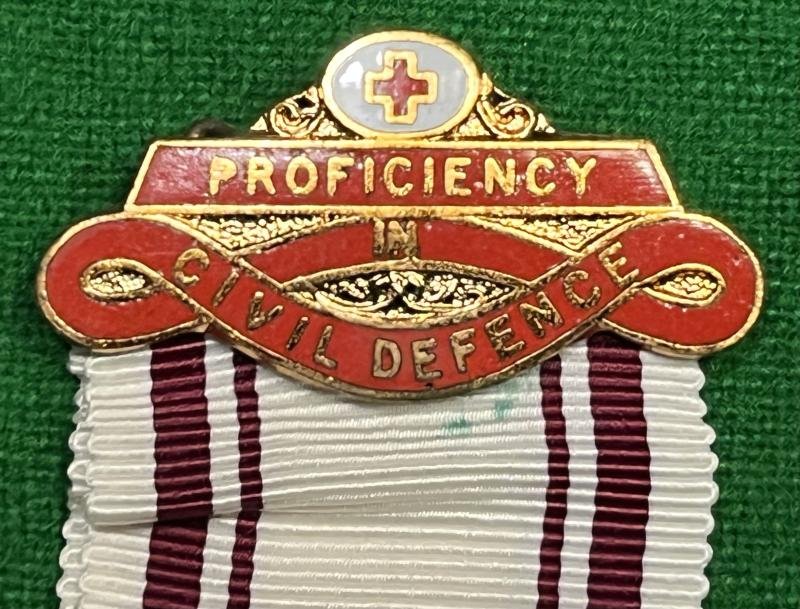 British Red Cross Medal for Proficiency in Civil Defence. — image 3