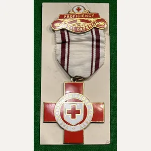 British Red Cross Medal for Proficiency in Civil Defence.