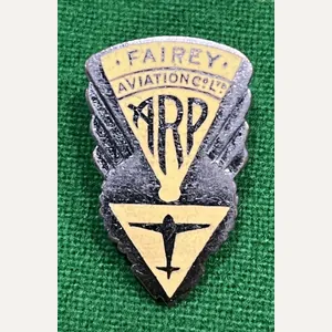 Fairey Aviation ARP Lapel badge.
