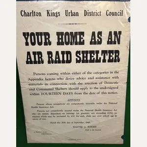 Shelter Poster - Charlton Kings UDC