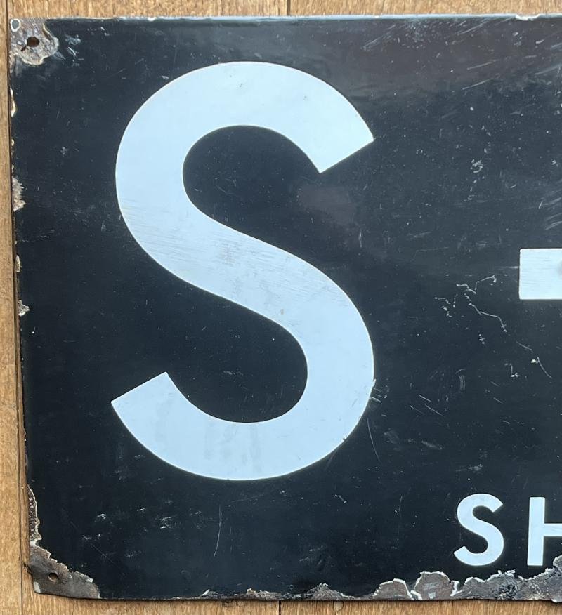 Enamel Shelter Sign. — image 2