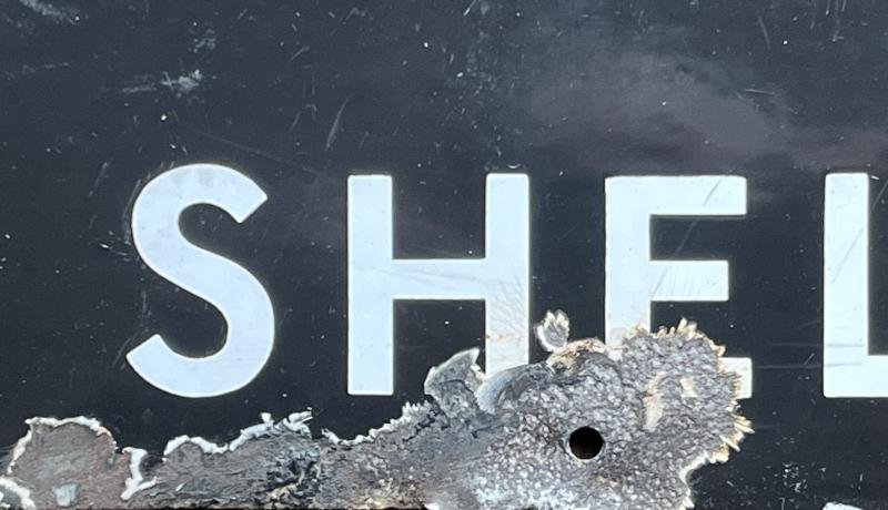 Enamel Shelter Sign. — image 3