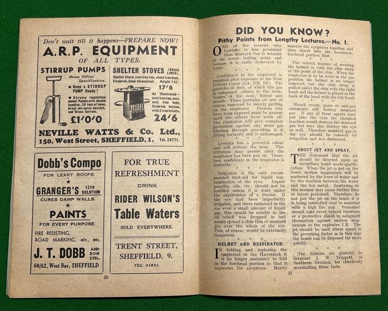 All Clear - Sheffield Civil Defence magazine. — image 2