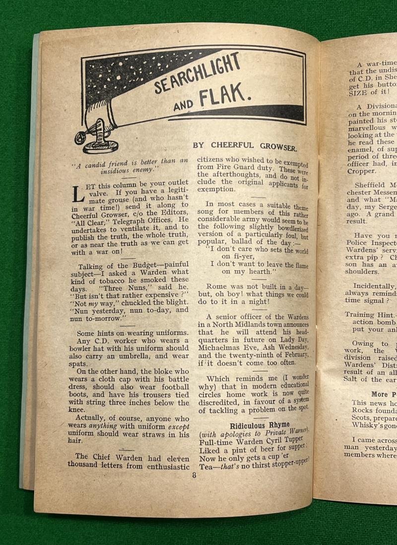 All Clear - Sheffield Civil Defence magazine. — image 3