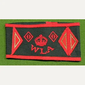 WLA Armband for 3 1/2 Years Service.
