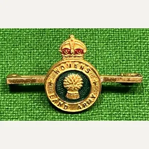 WLA gilt and enamel tie pin.