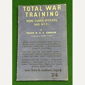 Total War Training for HG Officers and NCOs.