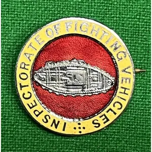 Inspectorate of Fighting Vehicles Lapel Badge.