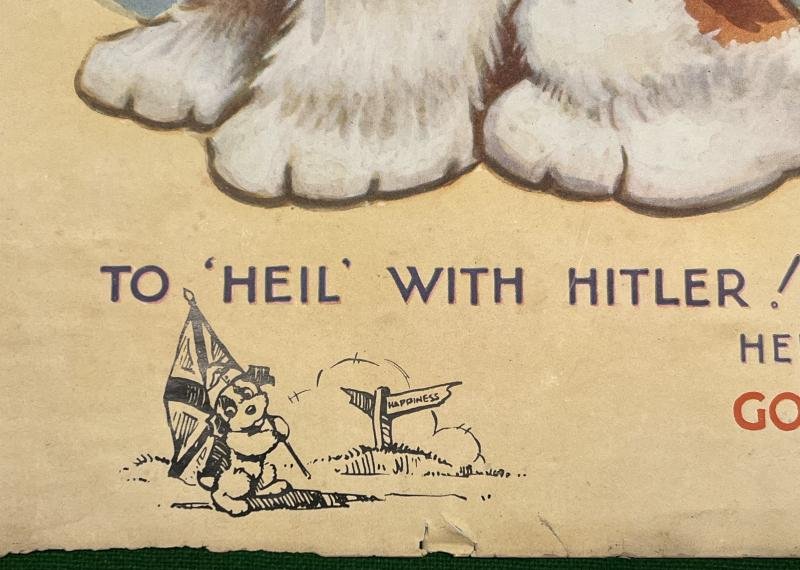 Comic Poster - ' To Heil with Hitler ! ' — image 2
