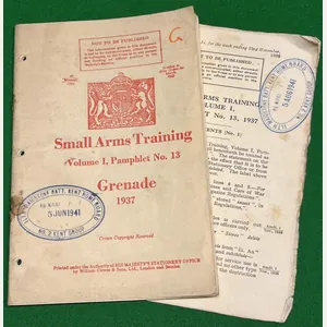 1937 SAT Vol.1 No.13 Grenade - Maidstone Home Guard.