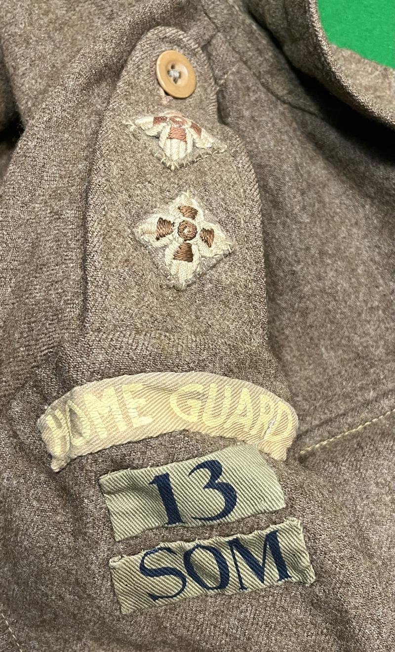 13th (Axbridge) Battalion, Somerset Home Guard tunic. — image 3