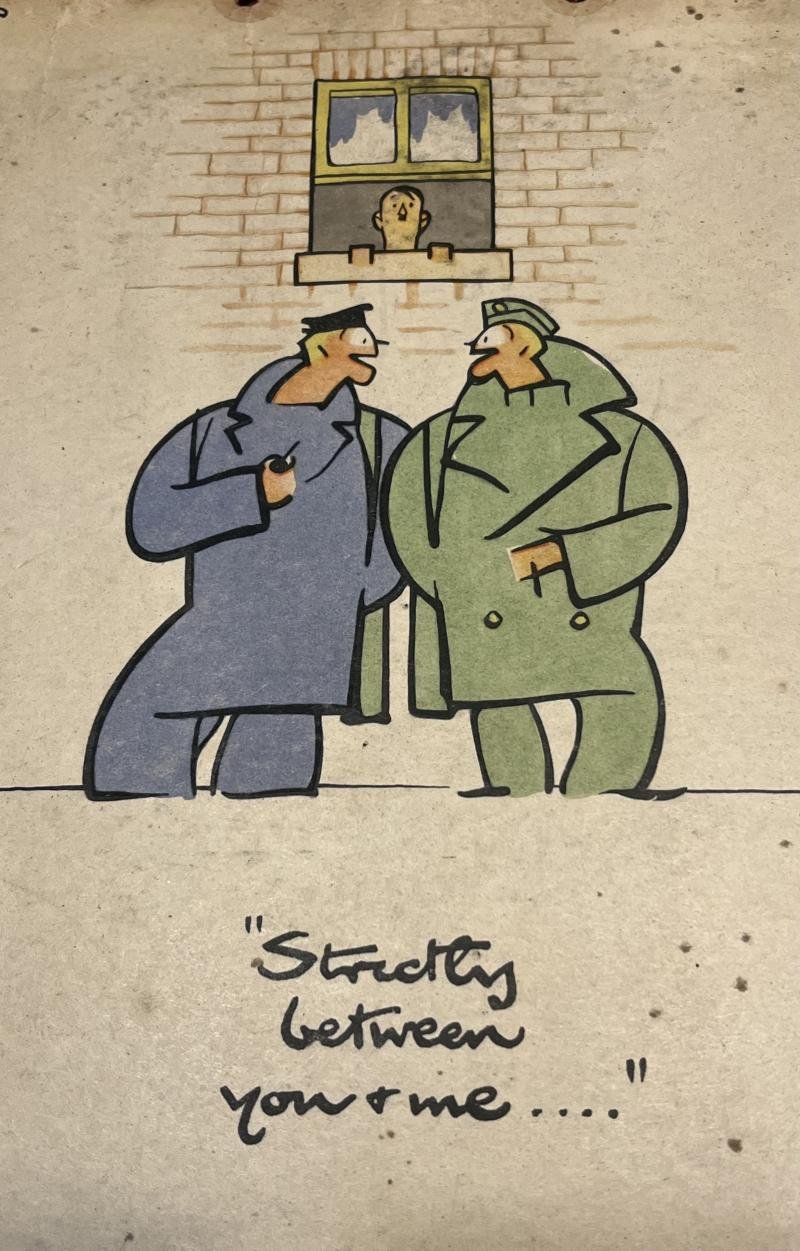 Careless Talk Costs Lives poster by Fougasse. — image 2