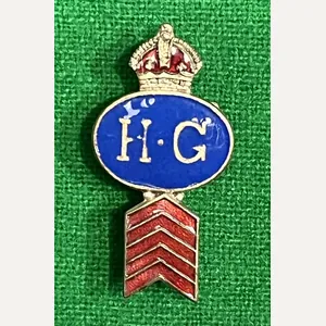 Home Guard War service lapel badge.