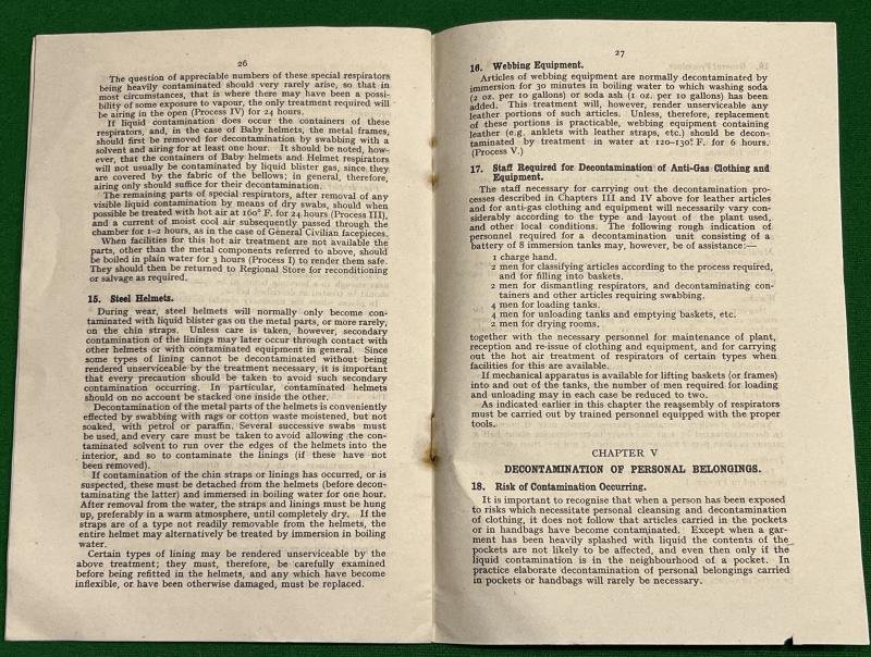 ARP Handbook No.4A Decontamination of clothing.... — image 4