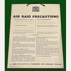 ARP Information display card - Leicester.