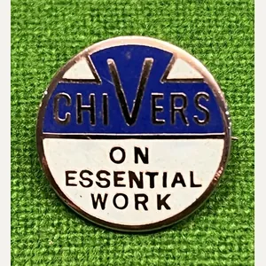 Chivers Essential work badge.