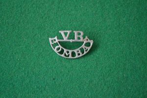 Volunteer Regiment Bombay.