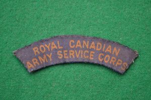 Royal Canadian Army Service Corp.