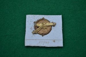 Flying Club cap badge.