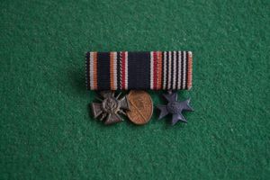 Miniature Medal Trio.