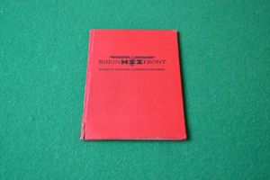 Rhein NSZ Front Subscription Book.