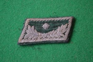 Customs Collar Patch.