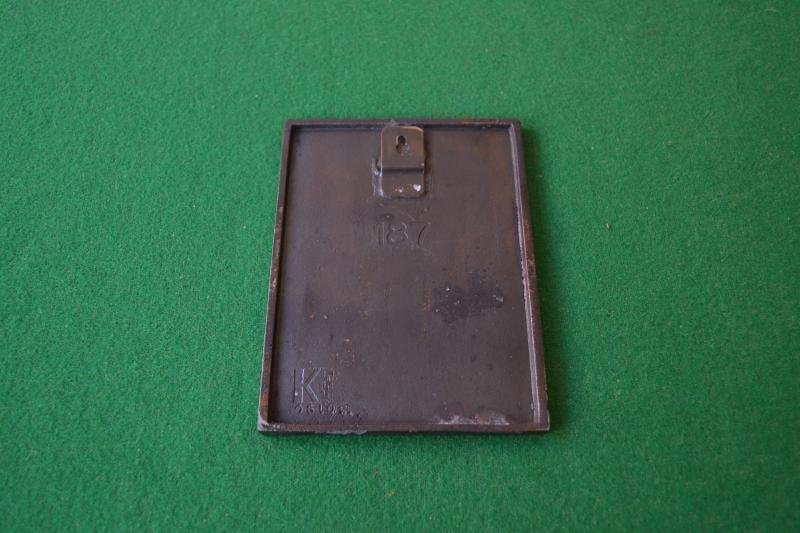 Luftwaffe Honour Plaque. — image 2