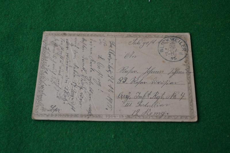 WW1 Postcard. — image 2