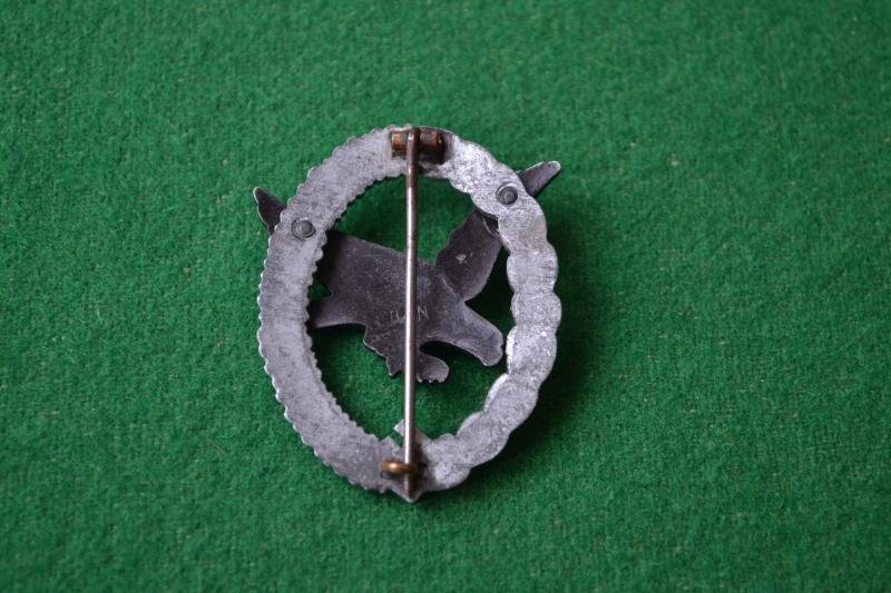 Luftwaffe Flight Engineer/ Air Gunners Badge. — image 2