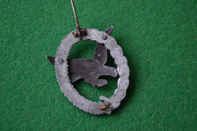 Luftwaffe Flight Engineer/ Air Gunners Badge. — image 3