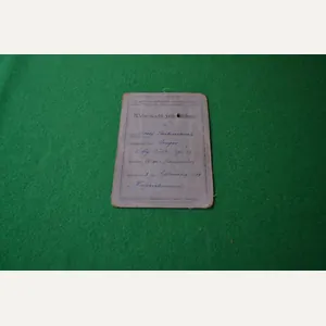 Wehrmacht Driving Licence.