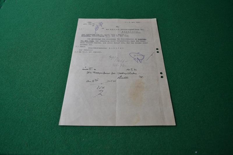 NSDAP Letter. — image 2